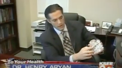 Dr. Aryan in TV interview